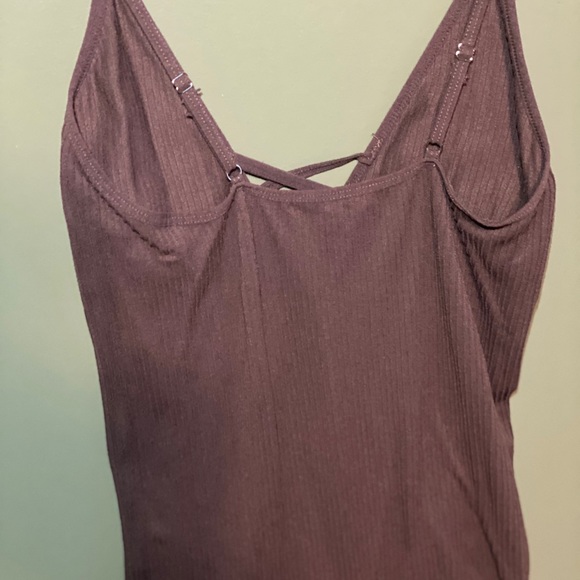 Ribbed midi dress - Picture 5 of 7